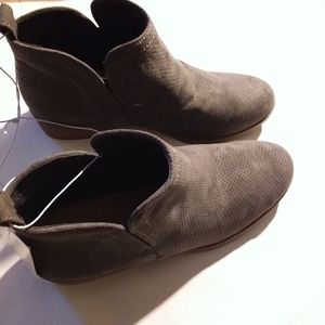 Dylan microsuede booties